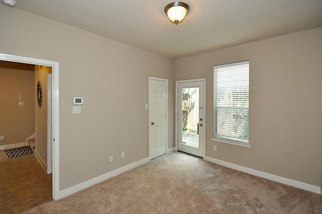 2366 Bastrop St, Houston, TX 77004 - unfurnished room featuring baseboards and light colored carpet