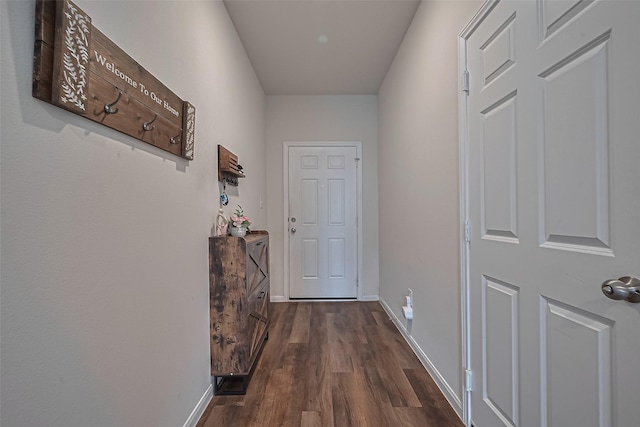 23834 Thistle Spud Ln, Hockley, TX 77447 - hall with dark wood finished floors and baseboards