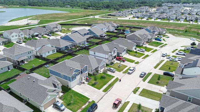 23834 Thistle Spud Ln, Hockley, TX 77447 - aerial perspective of suburban area with a large body of water