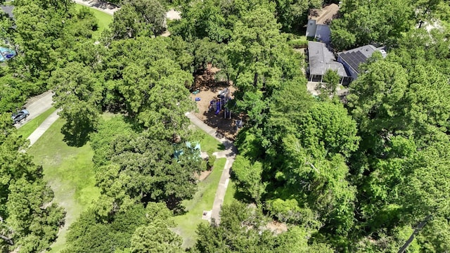 263 S Crimson Clover Ct, The Woodlands, TX 77381 - aerial view