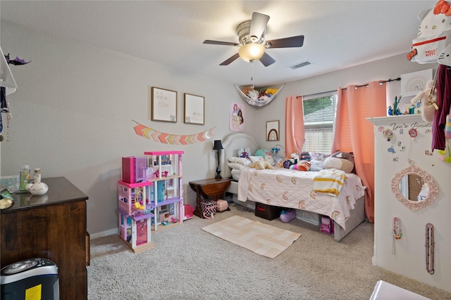 23 Drifting Shadows Cir, Conroe, TX 77385 - bedroom featuring carpet and ceiling fan