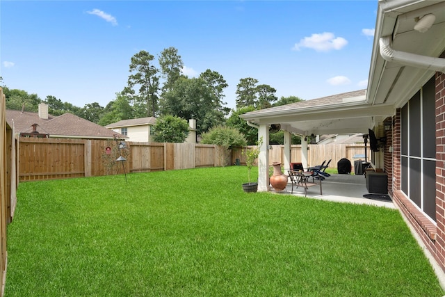 23 Drifting Shadows Cir, Conroe, TX 77385 - view of yard featuring a patio area