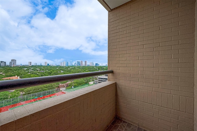 651 Bering Dr Unit 1101, Houston, TX 77057 - balcony featuring a view of skyline