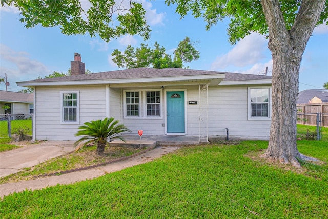 3313 Chestershire Dr, Pasadena, TX 77503 - view of front of house featuring a chimney