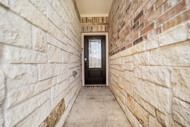 21114 Echo Manor Dr, Hockley, TX 77447 - property entrance with stone siding