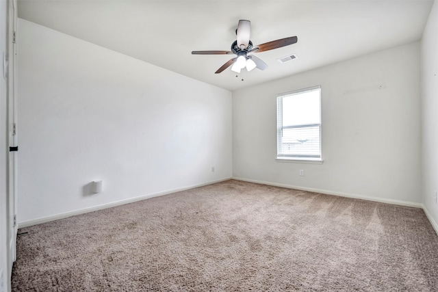 21114 Echo Manor Dr, Hockley, TX 77447 - unfurnished room with carpet and ceiling fan