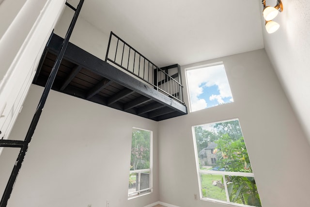 44 Foy Martin Dr, Conroe, TX 77304 - stairs with healthy amount of natural light