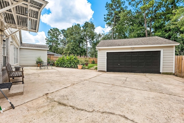 44 Foy Martin Dr, Conroe, TX 77304 - view of detached garage