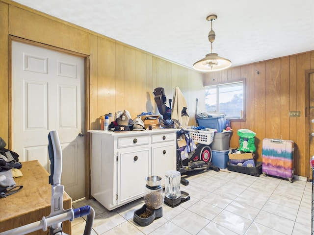 8206 Dillon St, Houston, TX 77061 - dining area featuring wood walls