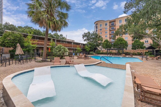 3944 W Alabama St Unit 12, Houston, TX 77027 - community pool with a patio area