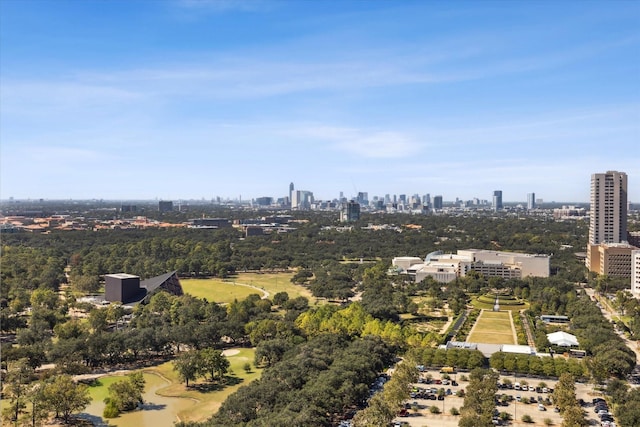 1701 Hermann Dr Unit 27Ce, Houston, TX 77004 - bird's eye view of city skyline