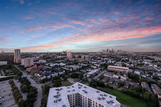 1701 Hermann Dr Unit 27Ce, Houston, TX 77004 - aerial view of property's location featuring nearby urban area