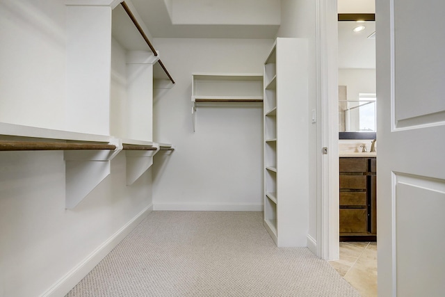 9622 Fannin Sta W, Houston, TX 77045 - walk in closet featuring carpet