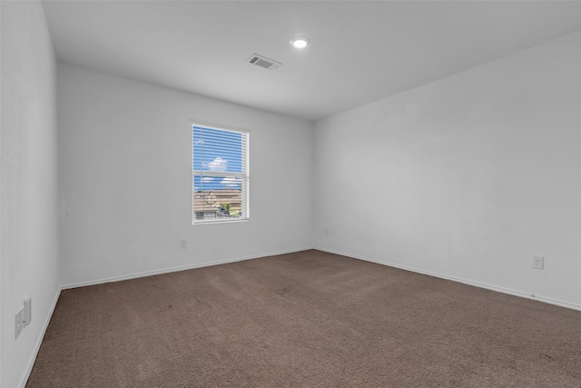 4625 Peralta Heights Way, Porter, TX 77365 - spare room with dark colored carpet and recessed lighting
