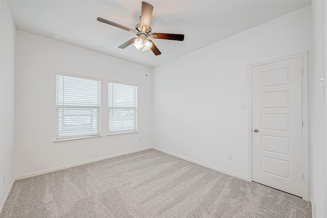 26414 Cooperstown Way, Splendora, TX 77372 - carpeted empty room featuring ceiling fan, baseboards, and a smoke detector