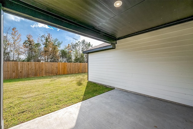 26414 Cooperstown Way, Splendora, TX 77372 - view of yard with a patio area