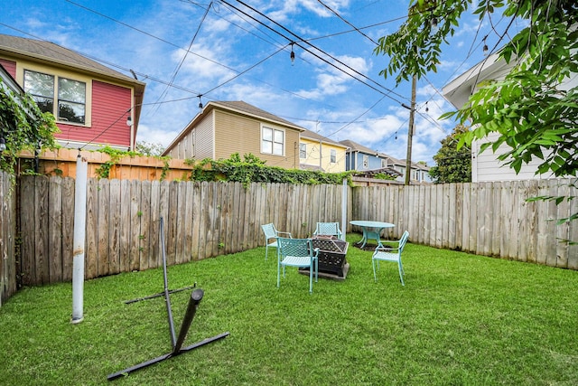 1038 Lawrence St, Houston, TX 77008 - view of fenced backyard