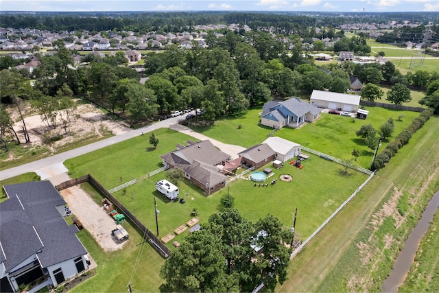 10711 Indian Trails Dr, Tomball, TX 77375 - aerial view of residential area