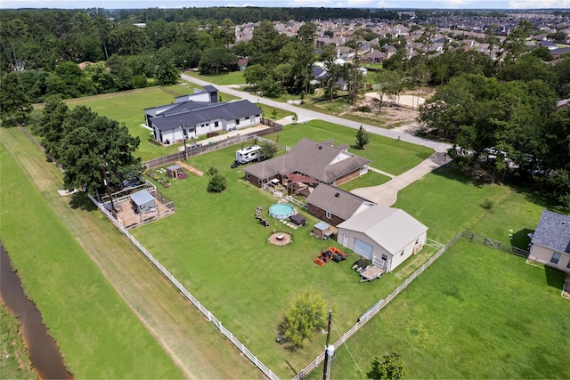 10711 Indian Trails Dr, Tomball, TX 77375 - aerial perspective of suburban area