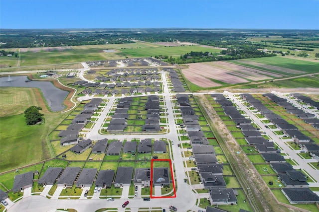 315 Coral Drift Ct, Crosby, TX 77532 - aerial perspective of suburban area featuring a nearby body of water