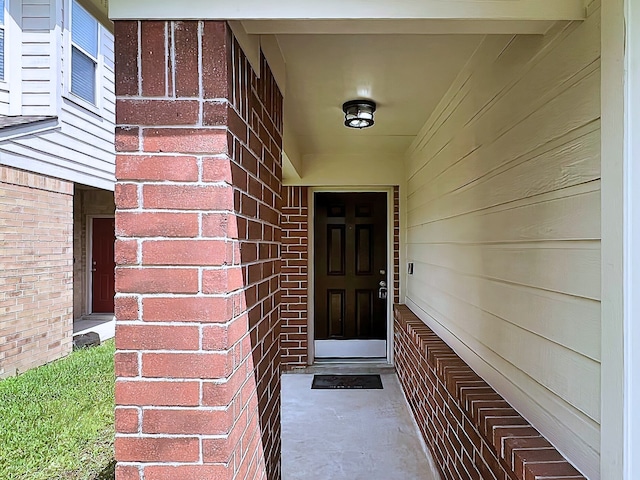 29375 Alba Rose Dr, Spring, TX 77386 - entrance to property featuring brick siding