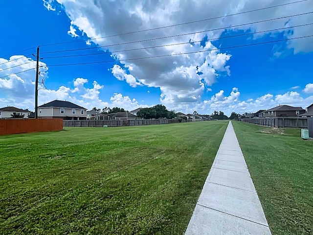 29375 Alba Rose Dr, Spring, TX 77386 - view of yard featuring a residential view