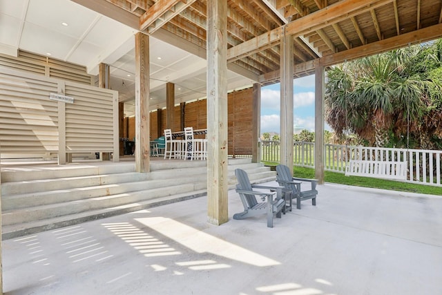 22212 Cantina Dr, Galveston, TX 77554 - view of covered porch