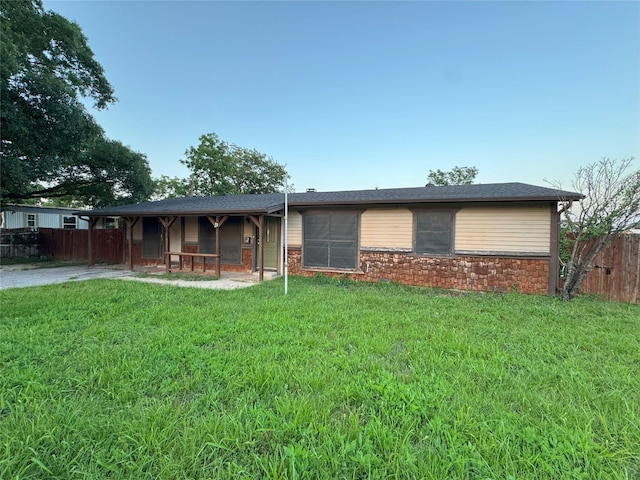 108 Sally St, Joshua, TX 76058 - view of ranch-style home