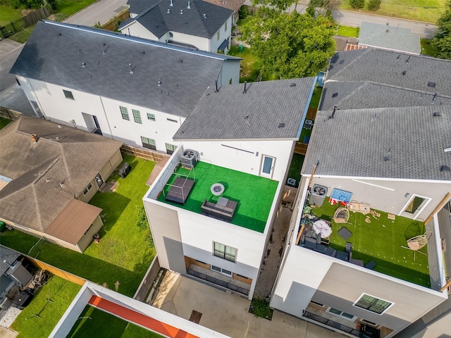 1305 E 27th St Unit A, Houston, TX 77009 - aerial perspective of suburban area