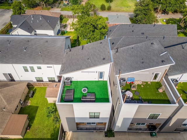 1305 E 27th St Unit A, Houston, TX 77009 - aerial view of residential area