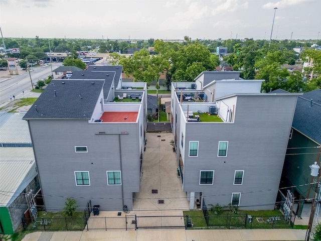 1305 E 27th St Unit A, Houston, TX 77009 - drone / aerial view