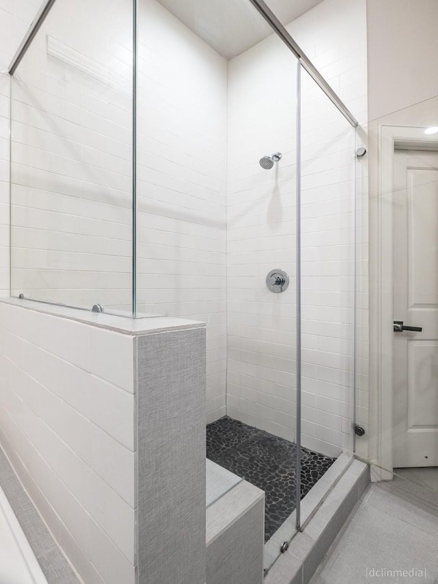 1224 Thompson, Houston, TX 77007 - bathroom with a stall shower