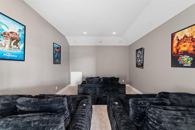 11023 White Caterpillar Dr, Cypress, TX 77433 - living area with light colored carpet, recessed lighting, and baseboards