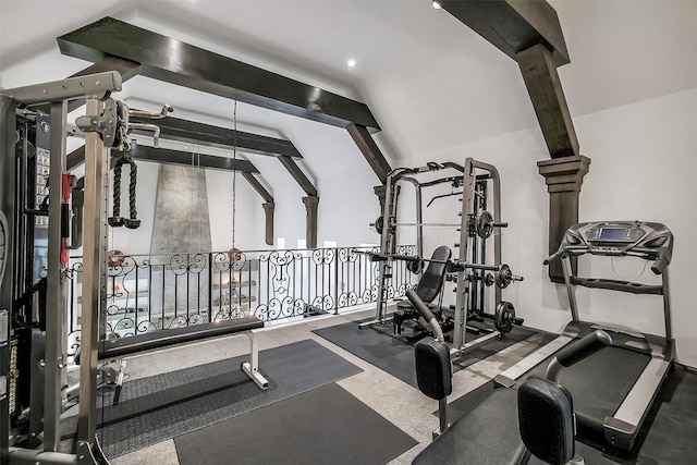 4002 Old Chocolate Bayou Rd Unit Cr89, Manvel, TX 77578 - workout area featuring recessed lighting