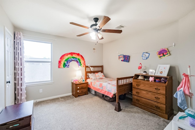 4719 Redbud Place Ln, Richmond, TX 77469 - carpeted bedroom with a ceiling fan and baseboards