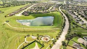 4719 Redbud Place Ln, Richmond, TX 77469 - aerial view of residential area with a large body of water