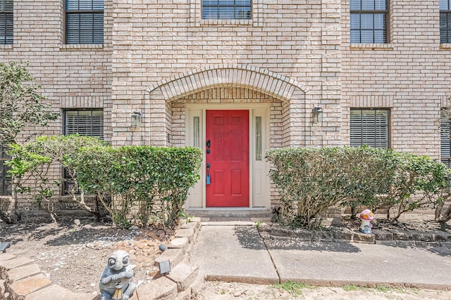3718 Sweetgum Hill Ln, Houston, TX 77345 - entrance to property featuring brick siding