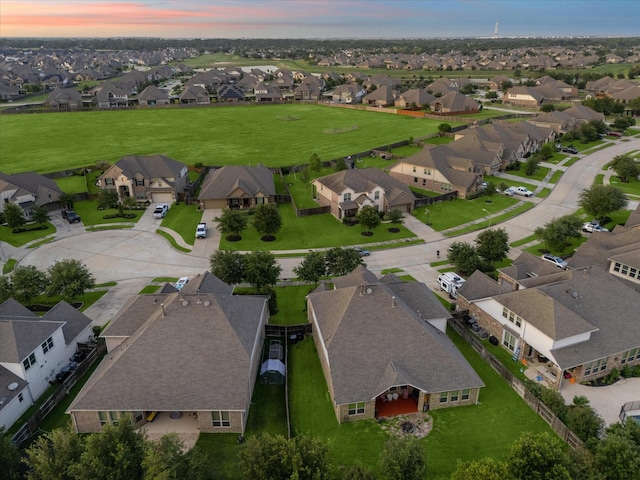 6815 Cottonwood Crest Ln, Katy, TX 77493 - aerial view of property and surrounding area featuring nearby suburban area