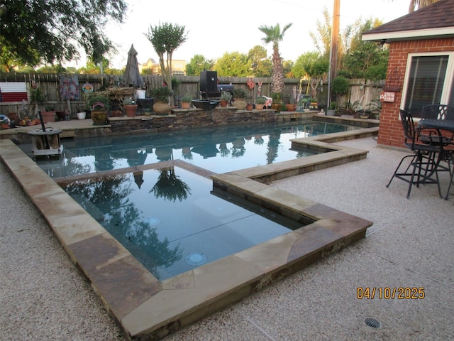15014 Redbud Leaf Ln, Cypress, TX 77433 - view of pool featuring a fenced backyard