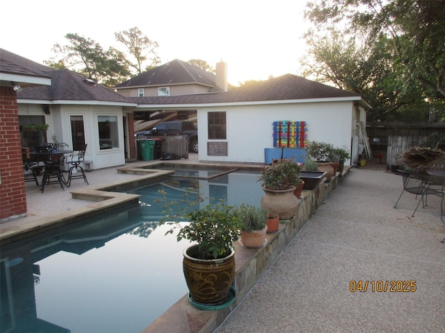 15014 Redbud Leaf Ln, Cypress, TX 77433 - view of pool with a patio area and a jacuzzi