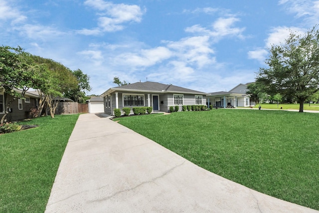1010 Prince St, Houston, TX 77008 - single story home with a front lawn, a garage, and driveway