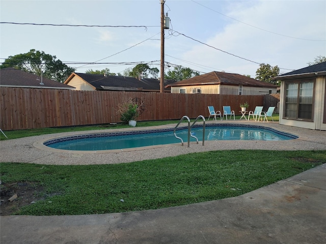 9711 Ebb St, Houston, TX 77089 - view of swimming pool featuring a patio area