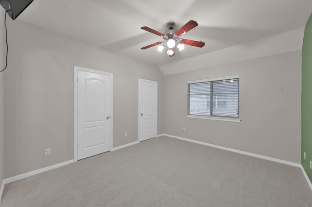 28315 Hollow Springs Ln, Spring, TX 77386 - unfurnished bedroom with carpet floors, baseboards, and a ceiling fan
