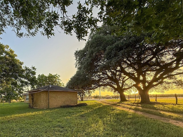 1002 Neiser Ln, Weimar, TX 78962 - view of green lawn