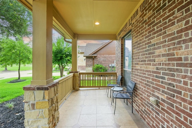 19014 Ridge Cove Ln, Cypress, TX 77433 - view of porch