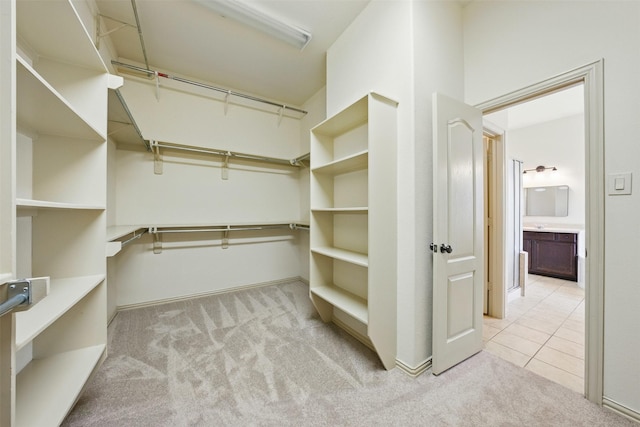 19014 Ridge Cove Ln, Cypress, TX 77433 - spacious closet featuring light colored carpet