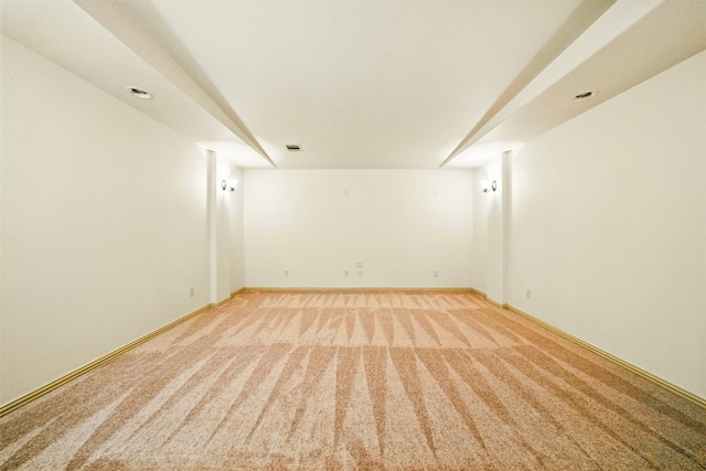 19014 Ridge Cove Ln, Cypress, TX 77433 - empty room featuring light carpet and baseboards