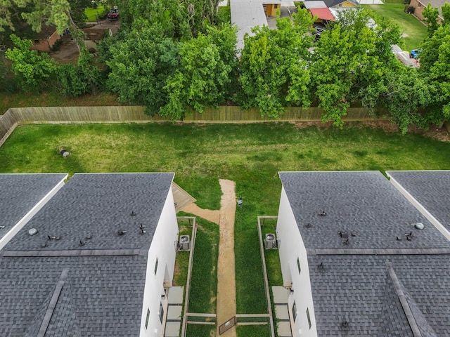 6405 Highland Pine Ln, Houston, TX 77091 - view from above of property