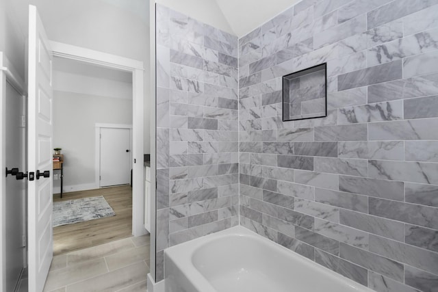 2105 Sam Wilson St Unit A, Houston, TX 77020 - bathroom featuring wood finished floors