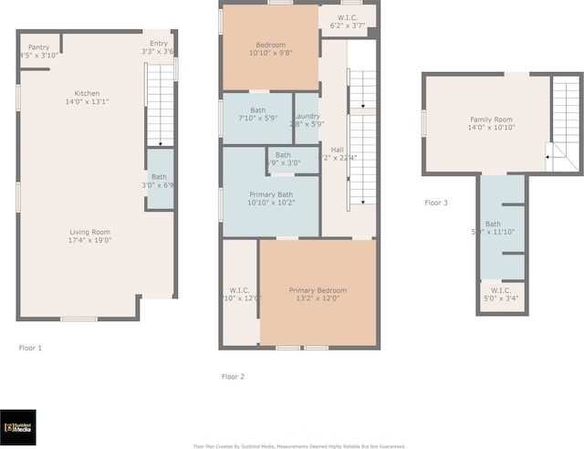 2105 Sam Wilson St Unit A, Houston, TX 77020 - property floor plan